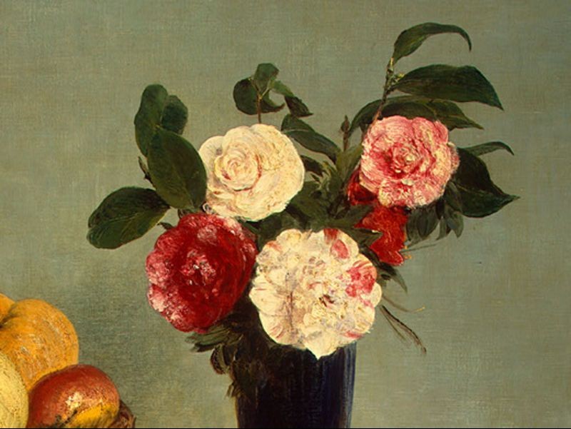 Henri Fantin-Latour Still Life detail 4